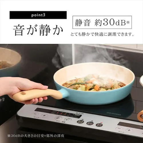 IH�R���� 2�� 1400W �r�t IHK-W12SP-B �u���b�N_7