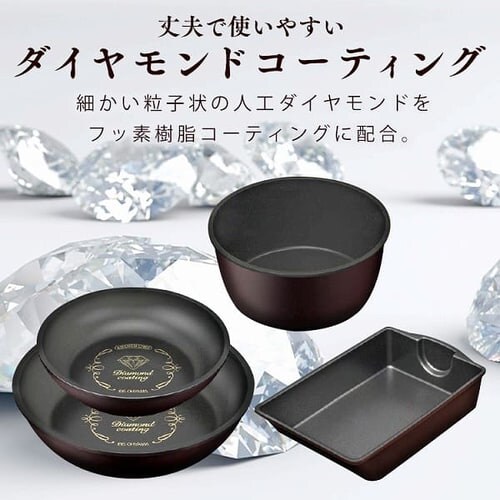 �yIH�Ή��zKITCHEN CHEF �_�C�������h�R�[�g�p�� �O���[�h�v���X 3�_�Z�b�g IZ-SE3 �u���E��_6