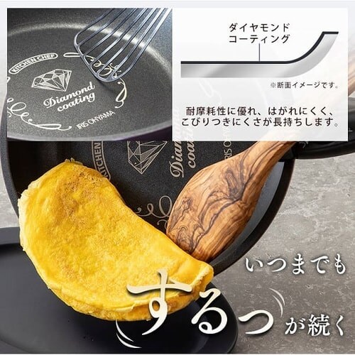 �yIH�Ή��zKITCHEN CHEF �_�C�������h�R�[�g�p�� �O���[�h�v���X 3�_�Z�b�g IZ-SE3 �u���E��_7