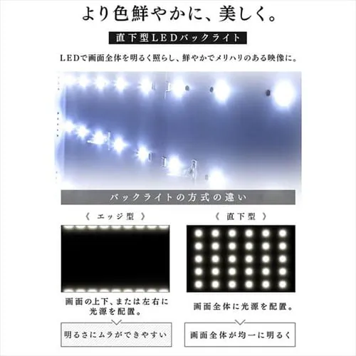 LUCA 4K対応液晶テレビ 43インチ LT-43B620_14