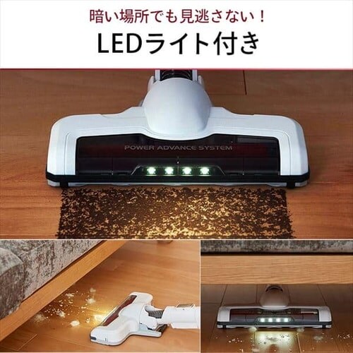 訳あり】掃除機 サイクロン式 静電モップ付き IC-SLDCP10-N ゴールド