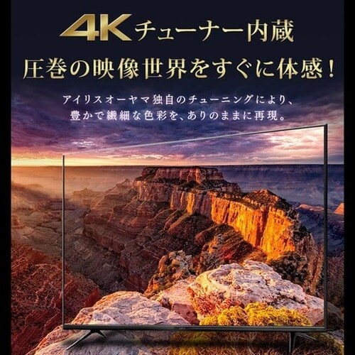 �y�󂠂�z4K�`���[�i�[�����t���e���r 55V �u���b�N 55XUB30_4