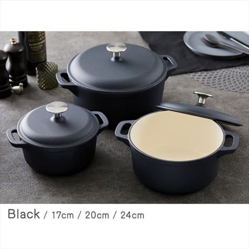 鋳鉄鍋 24cm CTP-24【全2色】 H574127F │アイリスオーヤマ公式通販