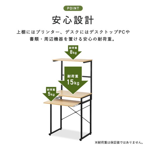 �f�X�N �p�\�R���f�X�N ��60 ��I�t �^���[�^ TDK-6042R �i�`������/�u���b�N_7