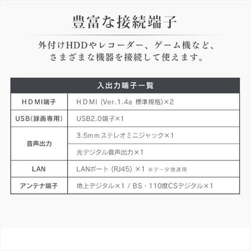 �y�󂠂�z2K�t���e���r 40V 40FD2B �u���b�N_11
