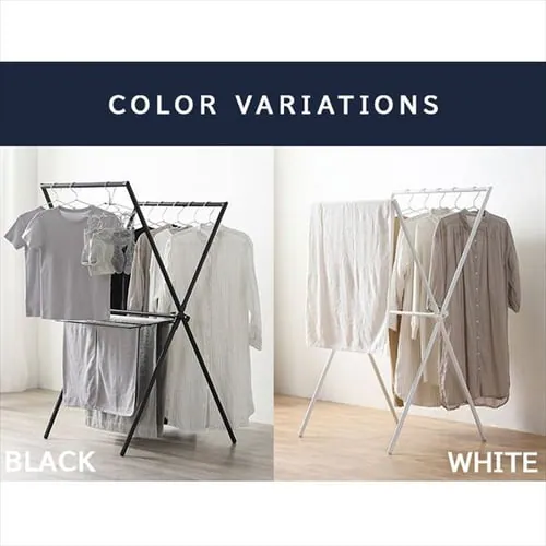 物干し 室内用 折りたたみ式 STMX-770 ホワイト_4