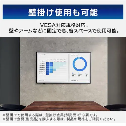 【訳あり】液晶ディスプレイ 50インチ LUCA ILD-B50UHDS-B_7