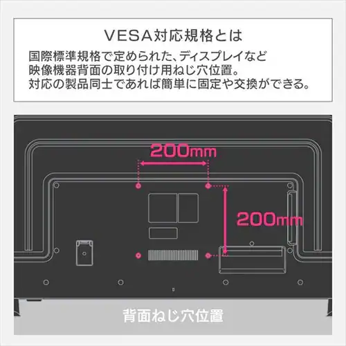 【訳あり】液晶ディスプレイ 50インチ LUCA ILD-B50UHDS-B_8