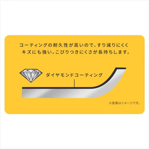 フライパン 5点セット IH/ガス火対応 ダイヤモンドコートパン NTF-SEI5 ブラックメタリック_8