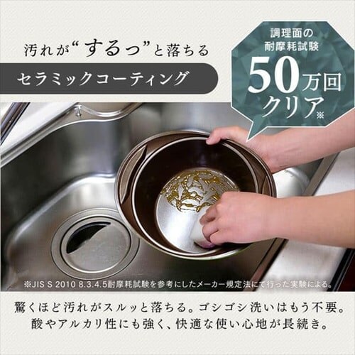 【訳あり】無加水鍋24cm深型 MKSS-P24D グレー_15