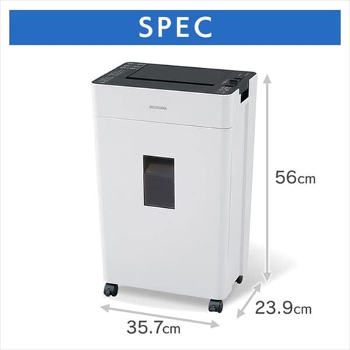 アイリスオーヤマ製　シュレッダー オフィスシュレッダー 業務用 22L マイクロクロスカット 100枚自動細断