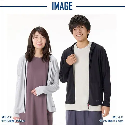 ZIP�t�p�[�J�[M FC21205-LGM ���C�g�O���[_6