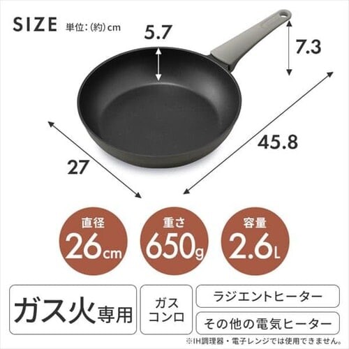 �t���C�p�� 26cm �K�X�ΐ�p ������̌^ �_�C�������h�R�[�g�p�� DCF-G26 �p�[���O���[_16