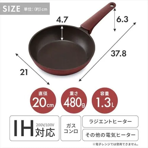 �t���C�p�� 26cm IH/�K�X�ΑΉ� ������̌^ �_�C�������h�R�[�g�p�� DCF-I26 ���r�[���b�h_14