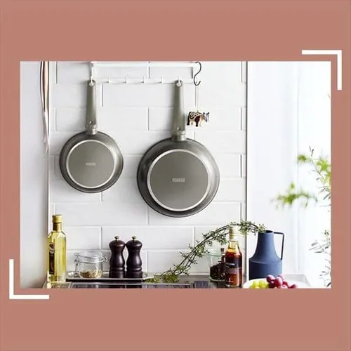 フライパン 炒めなべ 26cm ガス火専用 取っ手一体型 ダイヤモンドコートパン DCP-G26 パールグレー_12