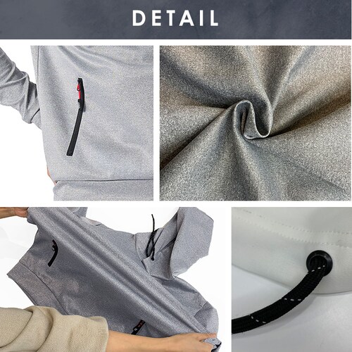 ストレッチフーディープルオーバー FC21403-WHS ホワイト Sサイズ_7