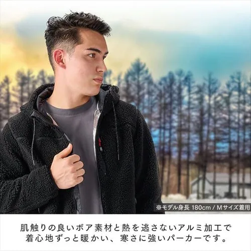 �����������A���~�{�A�p�[�J�[ FC21501-BKS �u���b�N S�T�C�Y�@_3