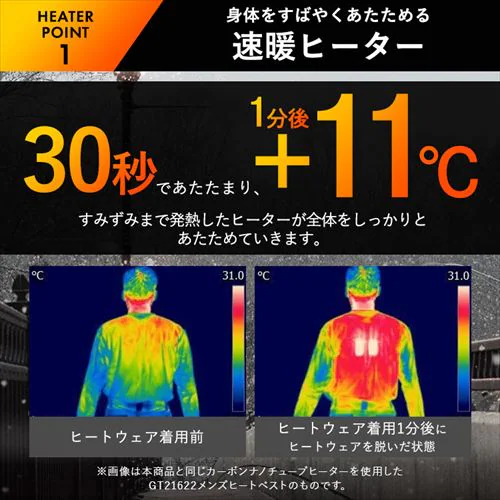 2way ヒートブランケット FC21702-BK ブラック_6