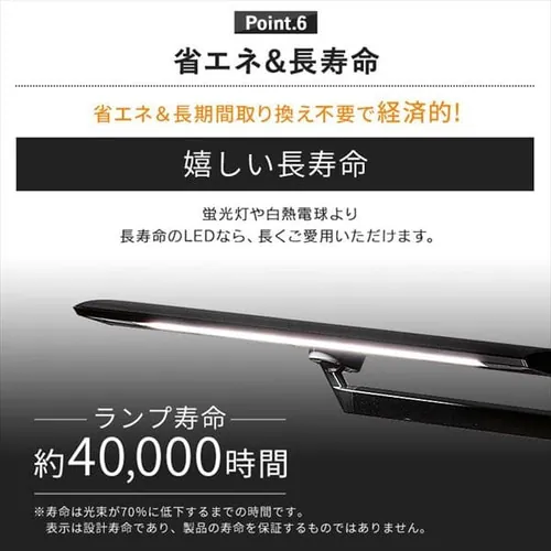 �f�X�N���C�g T�^ �N�����v�^�C�v �����R��/USB�[�q�t LDL-TCDL-B �u���b�N_14