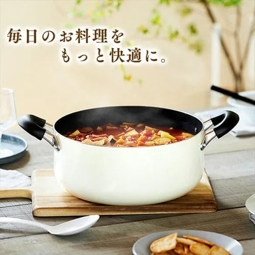 �� ����� 24cm IH/�K�X �_�C�������h�R�[�g DIS-P24 �z���C�g_8