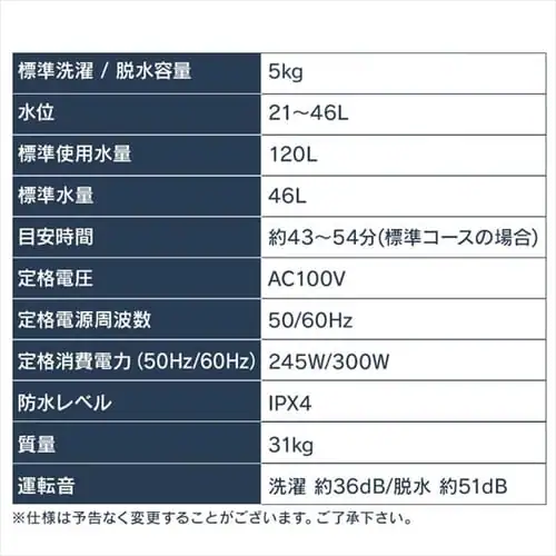 ����@ 5.0kg 1�l��炵 IAW-T503E-W_12