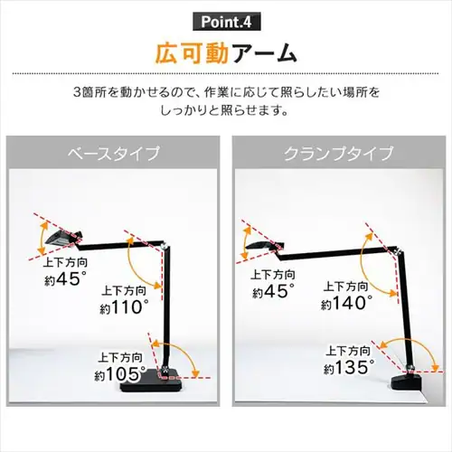 �f�X�N���C�g T�^ �x�[�X�^�C�v �����R��/USB�[�q�t  LDL-TBDL-KB �u���b�N_10