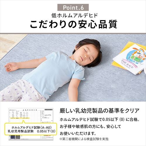 ���O ���E�N�b�V�������O ���o�[�V�u���^�C�v �t�ďH�~�g���郉�O 185cm�~185cm 2�� ����3cm �O���[ ACRR-CM1818_14