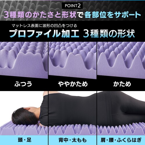 �}�b�g���X �_�u�� ����4cm �v���t�@�C�����H �Z�u���t�B�b�g UMPZ74-D_6