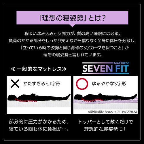 �}�b�g���X �_�u�� ����4cm �v���t�@�C�����H �Z�u���t�B�b�g UMPZ74-D_7