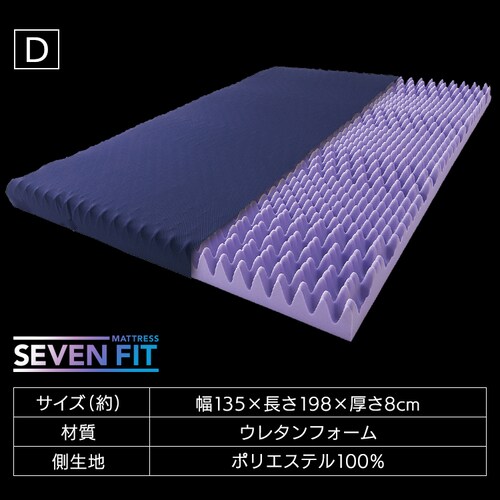 �Z�u���t�B�b�g�}�b�g���X UMPZ74-D �l�C�r�[_19