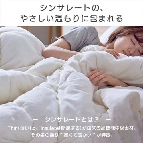 シンサレート掛け布団 ダブル ウルトラタイプ 洗濯可 防ダニ
