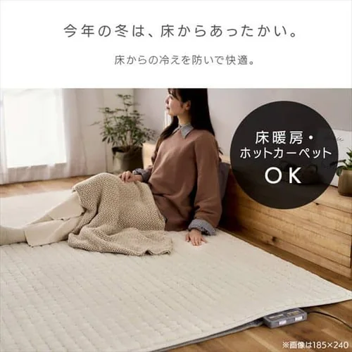 ���O ���r�b�g�t�@�[���O���b�h���O 185cm�~240cm 3�� �A�C�{���[ ORG-G1824_13