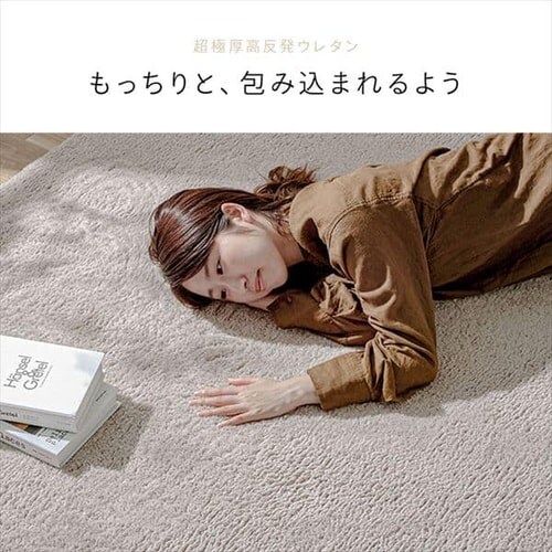 ���O ���E�N�b�V���� �V�[�v���{�A 185�~240cm ACRSB-1824 �O���[_6