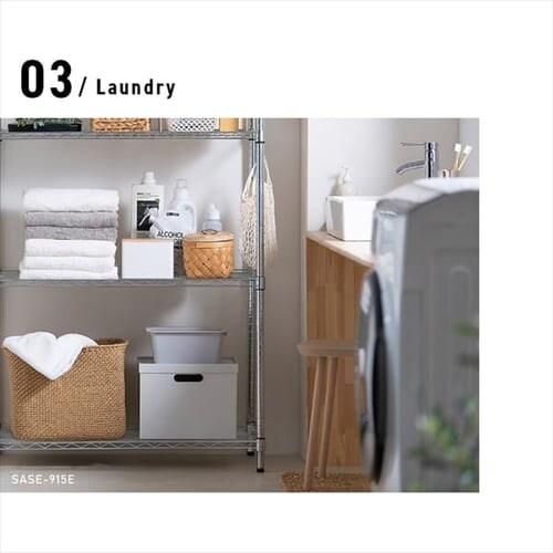 �y�󂠂�z�X�`�[�����b�N ��91cm ���^�����b�N �V���v�� 5�i SMR-9018J �V���o�[ (�|�[�����a25mm�E�I��5��)_11