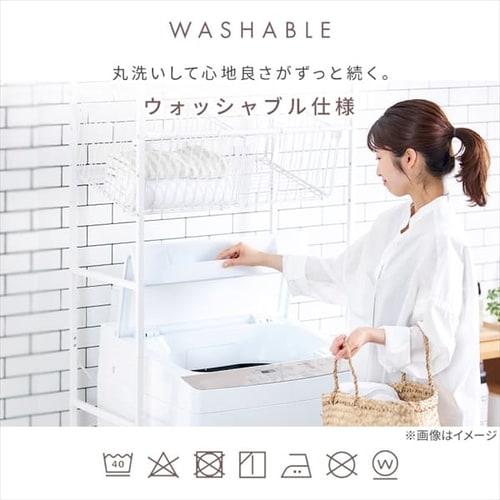 タオルケット シングル ガーゼ リバーシブル ブルー K104084