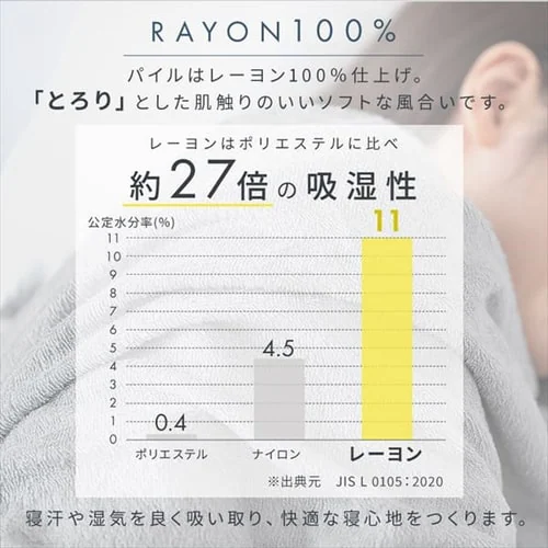 タオルケット シングル レーヨン ベージュ_7