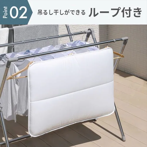 洗える敷き布団 洗濯ネット付 SKF-WB05-SN ホワイト_5