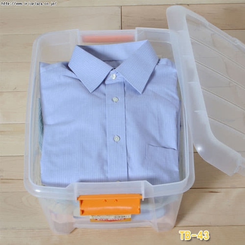 3個セット】収納ケース 高い所BOX クリア TB-43 K881217 │アイリス