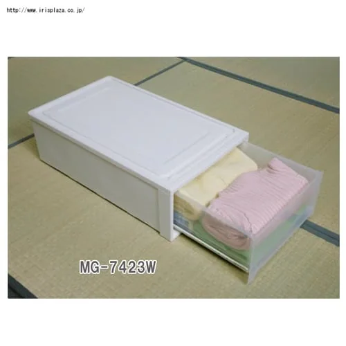 �`�F�X�g �����O ���[�{�b�N�X ��44cm MG-7423W �z���C�g/�N���A_3