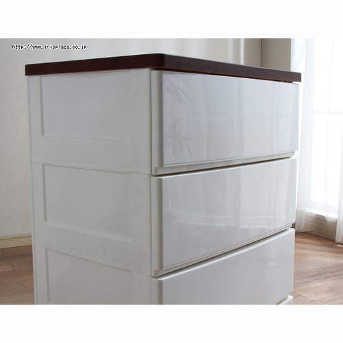 チェスト 4段 収納ボックス タンス ウッドトップチェスト MG-554