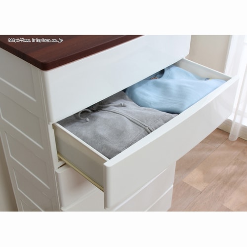 チェスト 4段 収納ボックス タンス ウッドトップチェスト MG-554