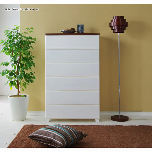 チェスト 3段 収納ボックス タンス ウッドトップチェスト MG-723 ブラウン_7