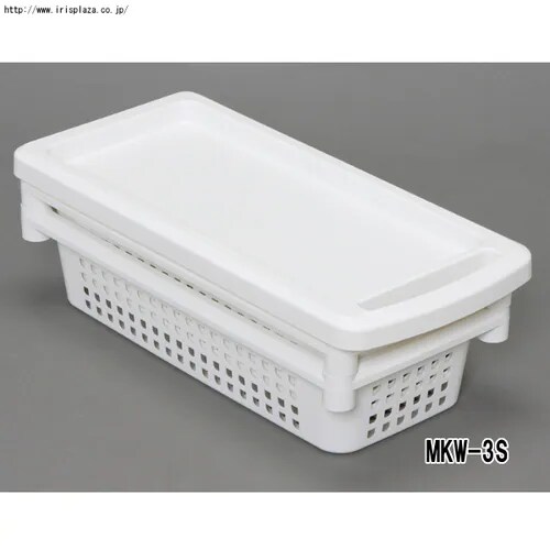 【訳あり】メタルポールワゴンスリム 3段 MKW-3S_3