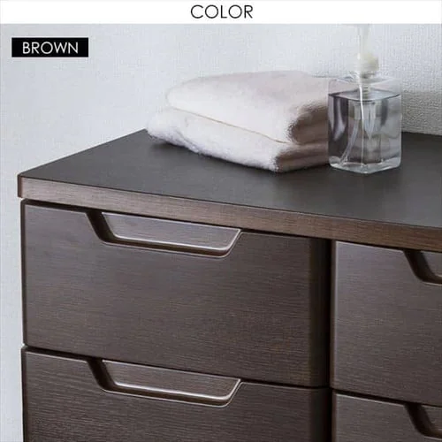 チェスト 5段 組み立て簡単 収納ボックス タンス マルチユースチェスト MU-7234 ホワイト_17