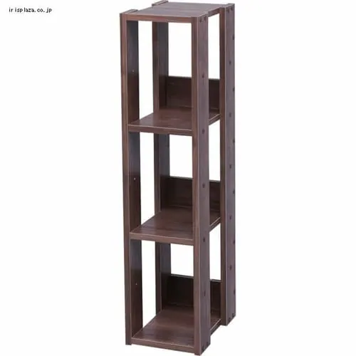 オープンウッドラック 4段 OWR-200 ブラウン_6