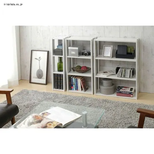 オープンウッドラック 4段 OWR-200 ブラウン_14