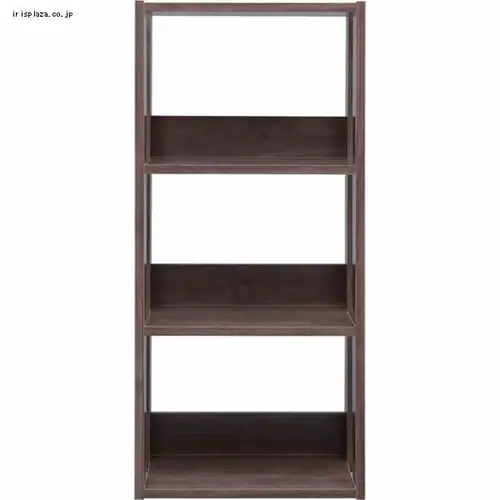 オープンウッドラック 4段 OWR-400 ブラウン_7