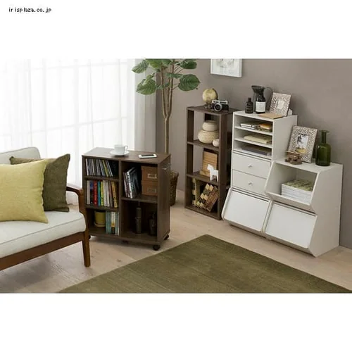 オープンウッドラック 4段 OWR-400 ブラウン_17