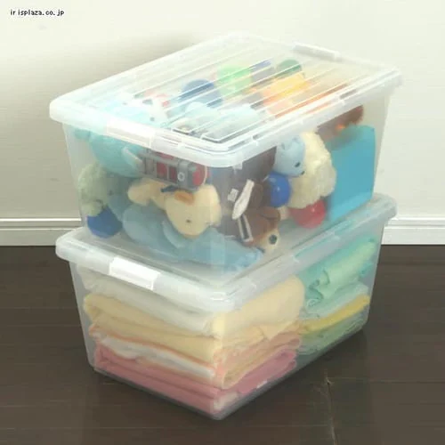 【単品】収納ケース ホワイト/クリア 引き出し クローゼット BC-S _4