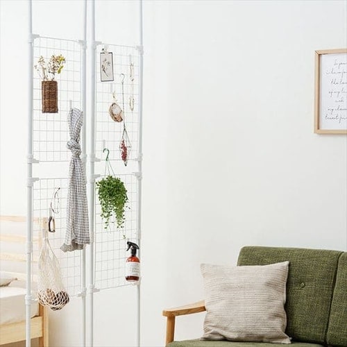 突っ張り棚 パーテーション RP-670 ホワイト K246122 │アイリス